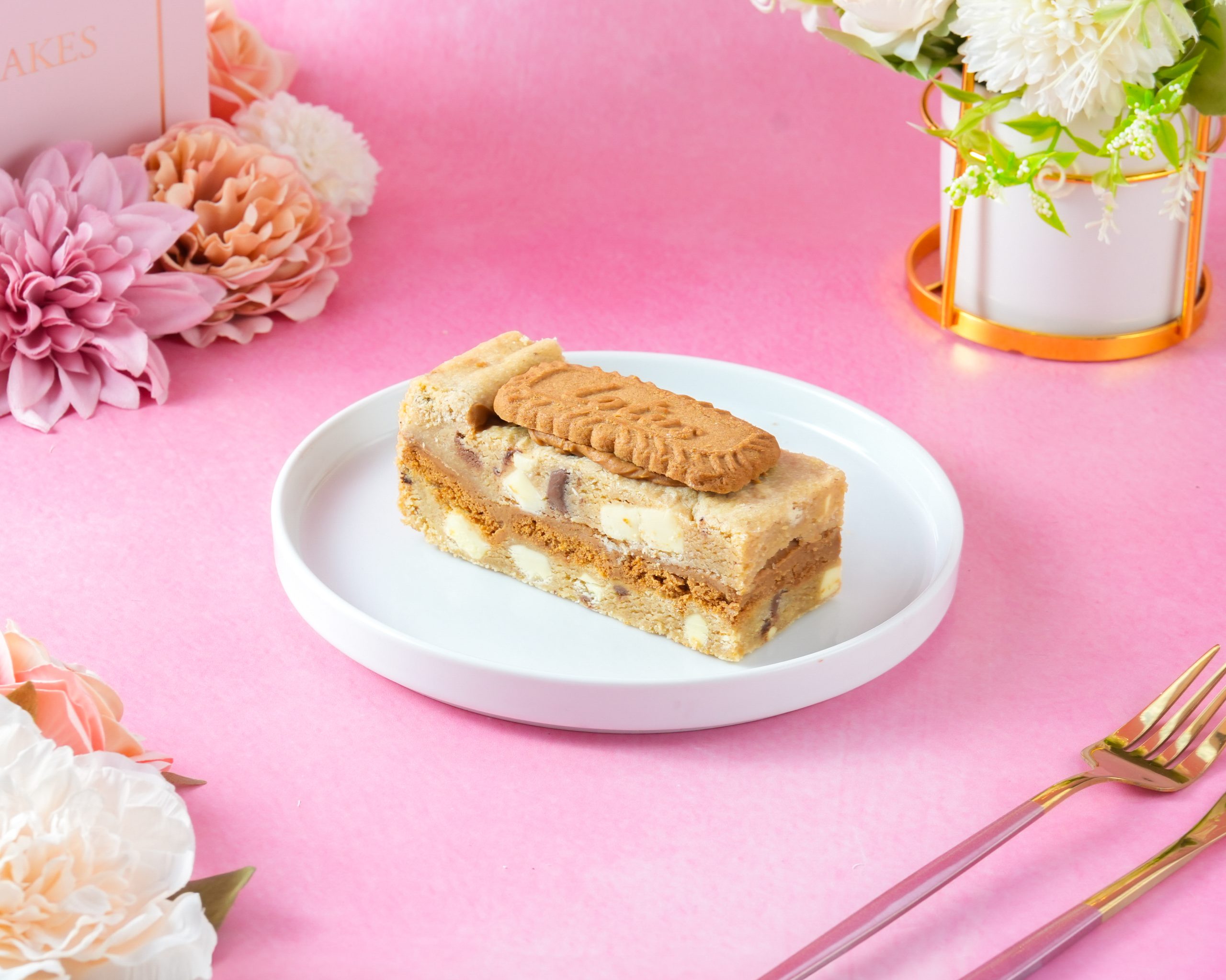 Lotus Biscoff Cookie Bar